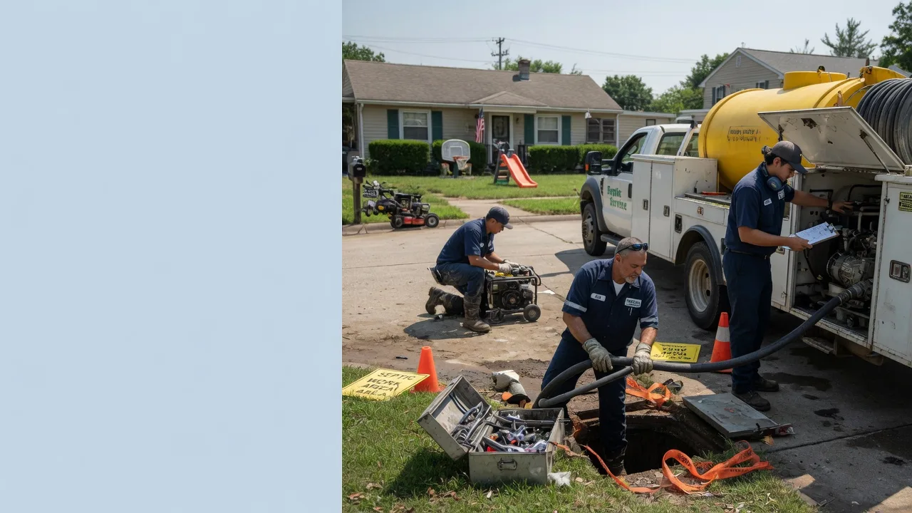 Septic Tank Pumping in Harwood, MD near me